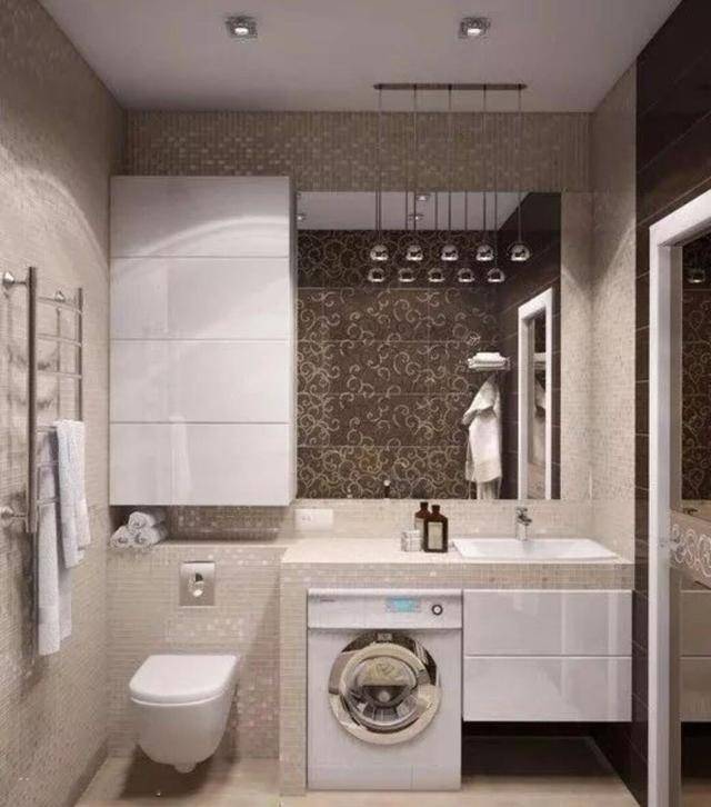 不光能砖砌洗手台,就连淋浴房都能用砖砌,全都贴上统一的瓷砖整体感更