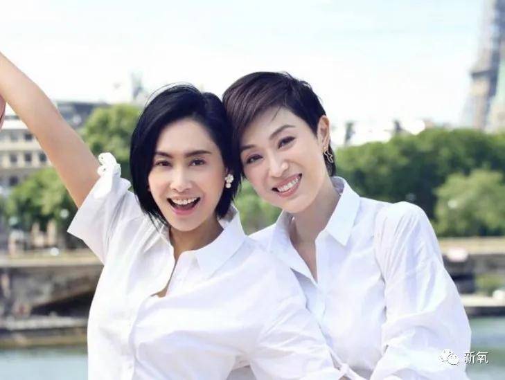 洪欣|这四位大花竟然罕见同框比美了?可她真的被衬得有点脸崩了...