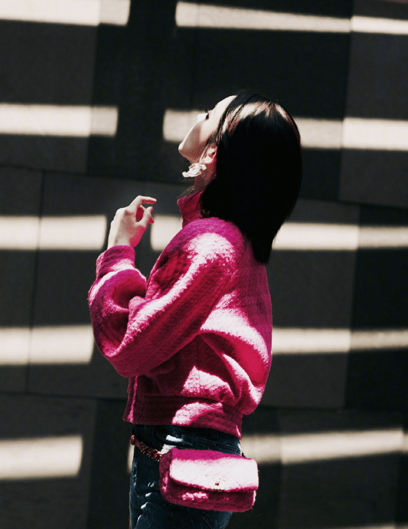 长相|简单服装风很好看,古力娜扎身材好,轻松驾驭成模板