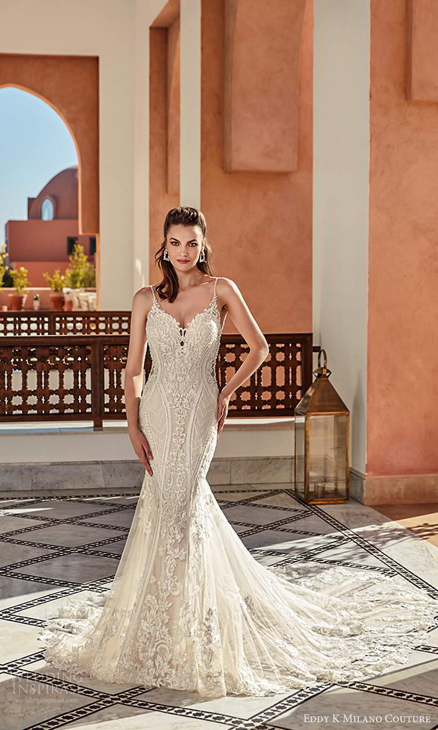 Couture|Eddy K Milano Couture 2021婚纱 浪漫且精美的现代新娘嫁衣