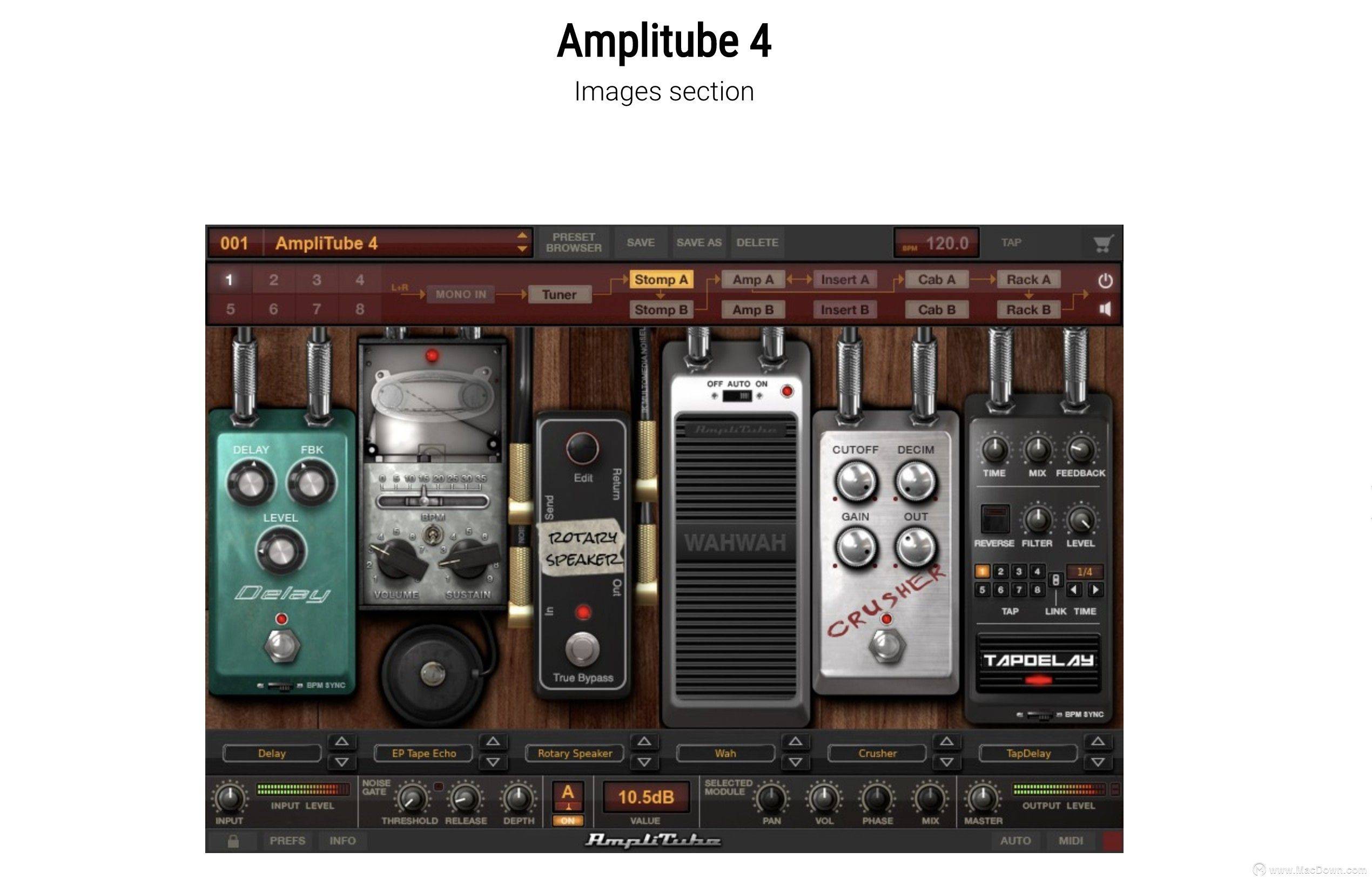 ik multimedia amplitube 4 for mac(吉他贝斯效果器)