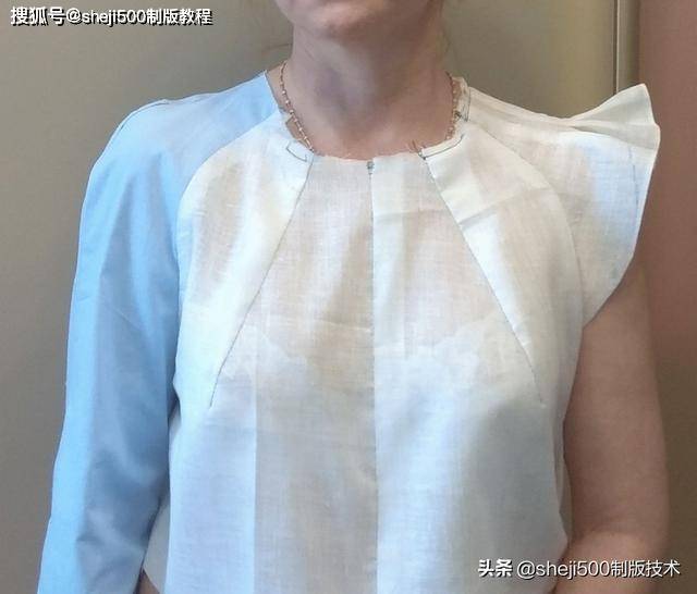 袖子|6款时装袖子制版教程有纸样参考