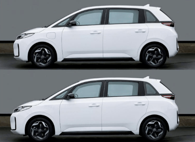 比亚迪秦d1申报图曝光,拥有2米8轴距,采用侧滑和平开门!