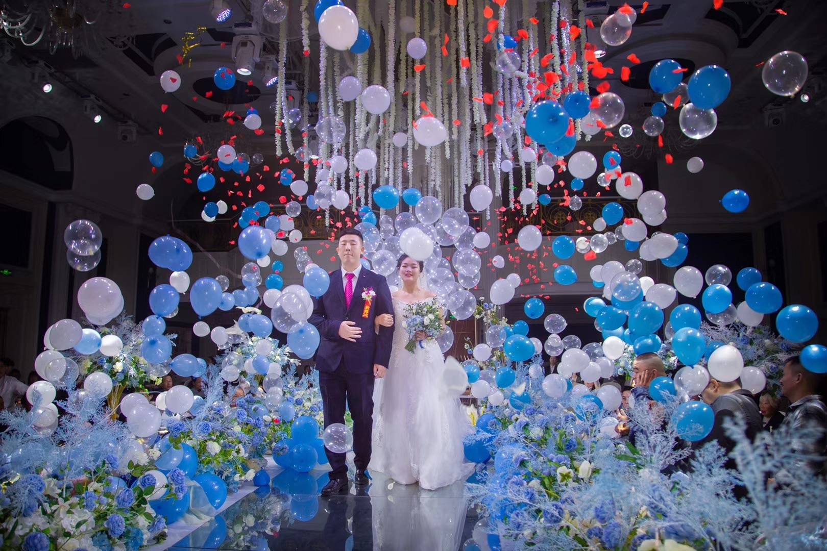 婚礼浪漫气球布置 高端气球布置 用气球打造一场浪漫的婚礼