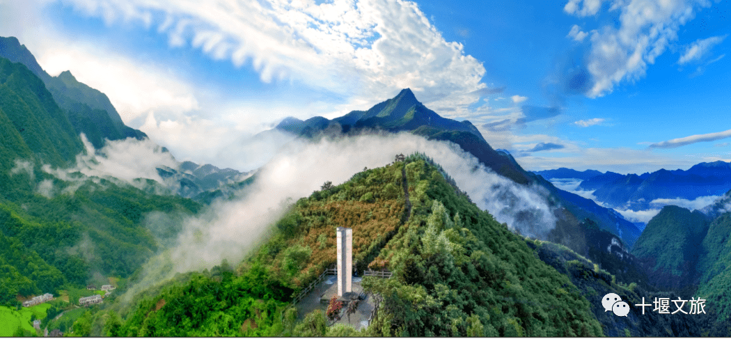 跨省旅游开通啦!来十堰,必到竹山圣水湖"赏湖景,识古庸"