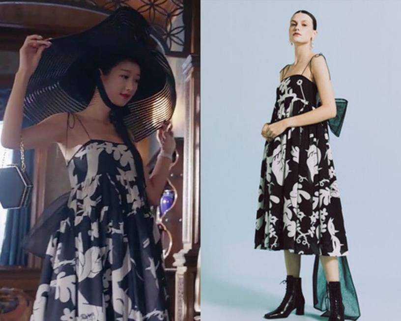 裙装|《虽然是精神病但没关系》徐睿知穿搭每套都破万！华丽裙装个人时装秀