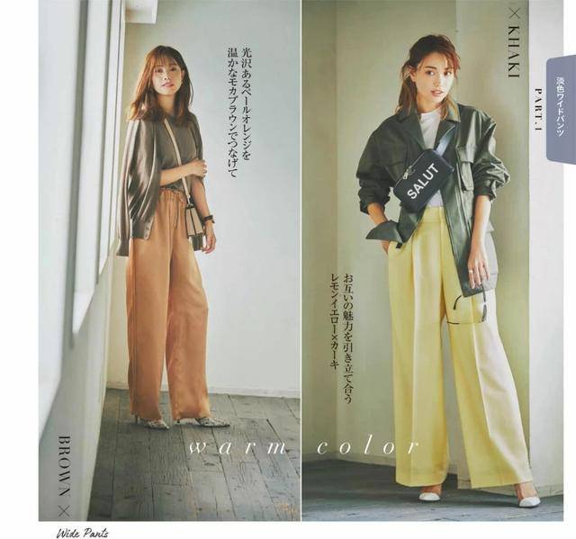 配饰|还别说，“阔腿裤+配饰”真能穿出时髦感，套这三个模板很实用