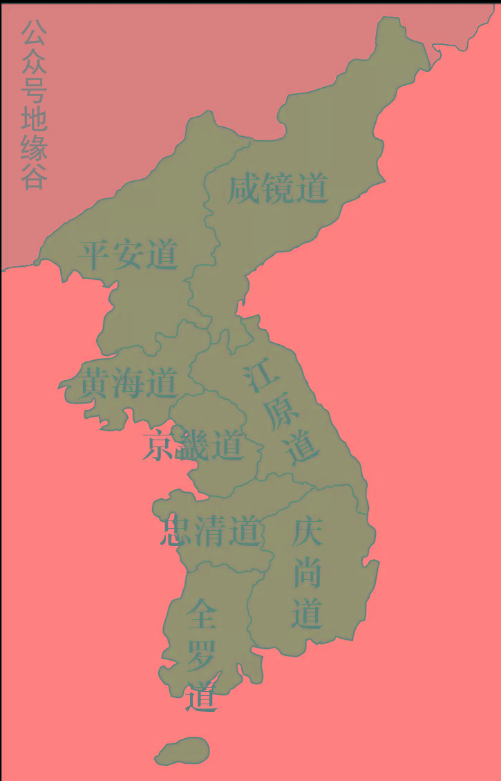 朝鲜八道,裂变十八道