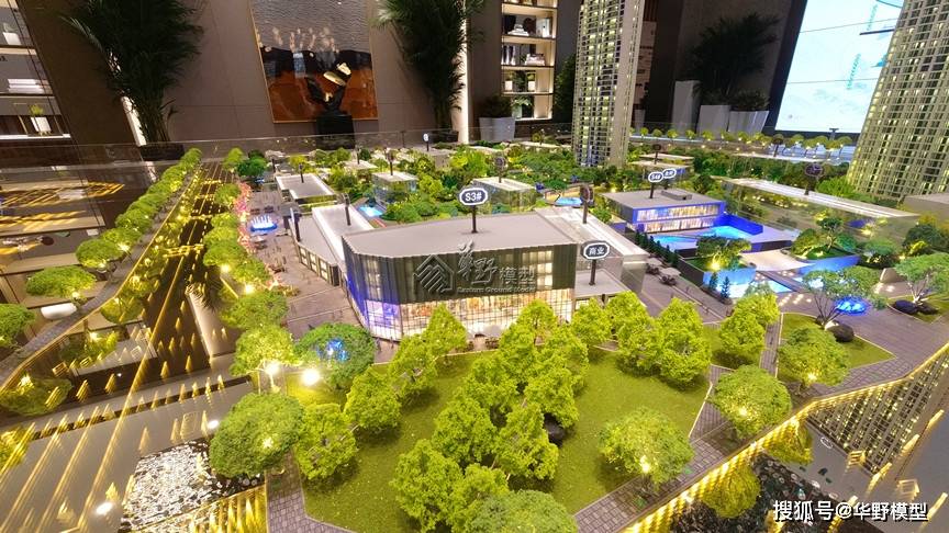 山西太原花语堂住宅沙盘模型