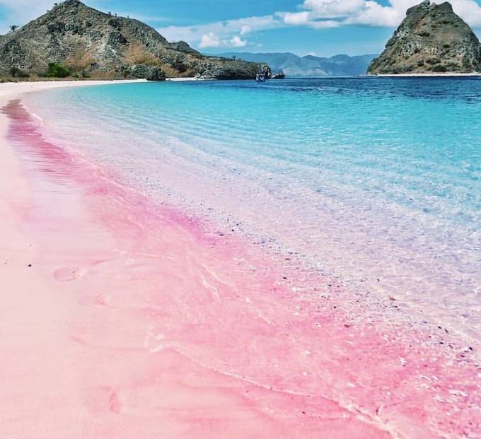原创澳大利亚粉色沙滩