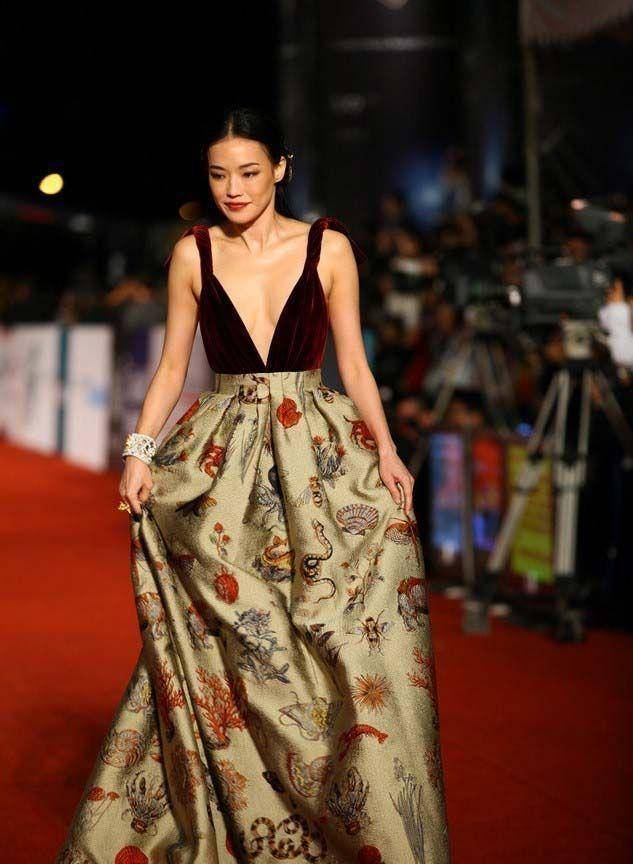 张柏芝|40岁张柏芝撞上44岁舒淇,终于知道仙女和台妹的差距有多大了