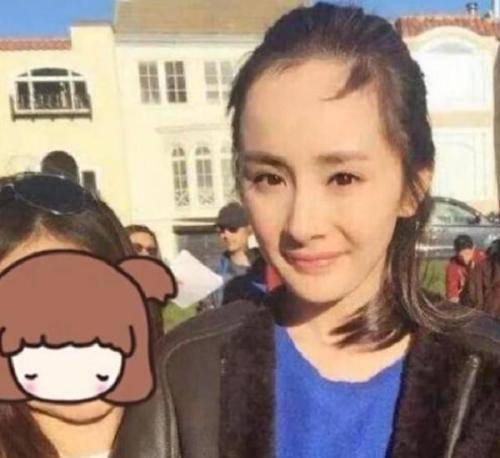 营销|杨幂发际线露出来了,至少很真实,没营销自己天生头发多!