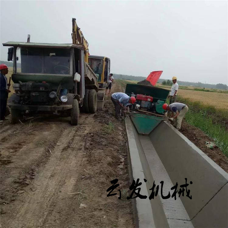 混凝土渠道滑模机的主要优势