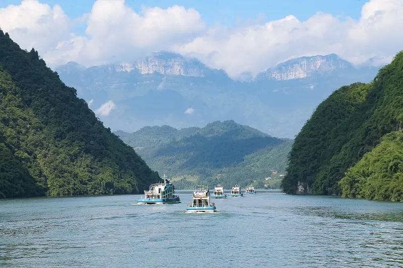 武隆旅游:打卡武隆芙蓉江景区