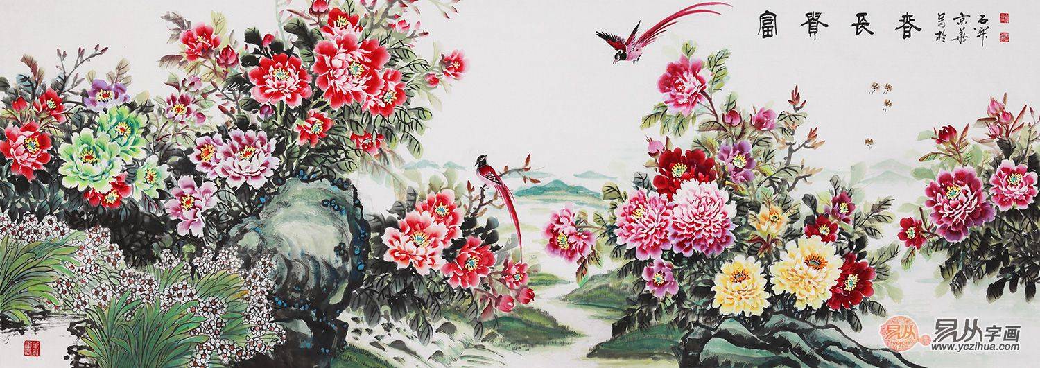 作品|石开花鸟画为什么受人欢迎，有哪些因素