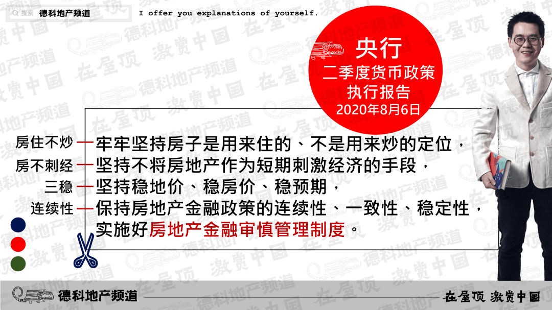 行情还没完：房贷利率连续8个月下降。︱德科地产频道Live