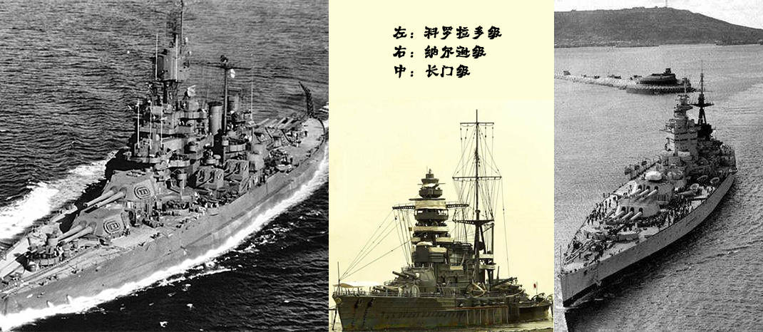 的战列舰,也就是"海军假日"期间的"七大战舰",分别为3艘科罗拉多级,2