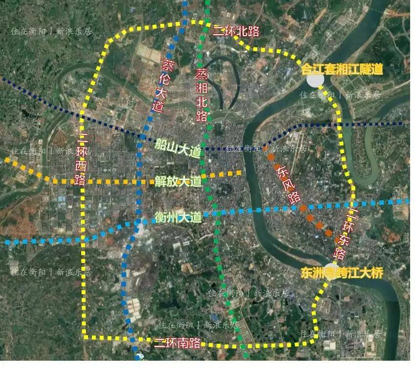 衡阳二环路是一条城市Ⅰ级主干道,于2013年11月开工建设,全长36.