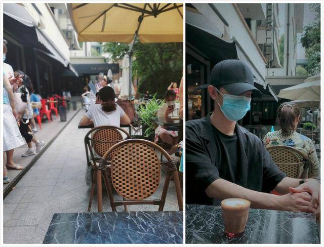 肖战让咖啡店变水族馆，拉花师傅表情超搞笑，