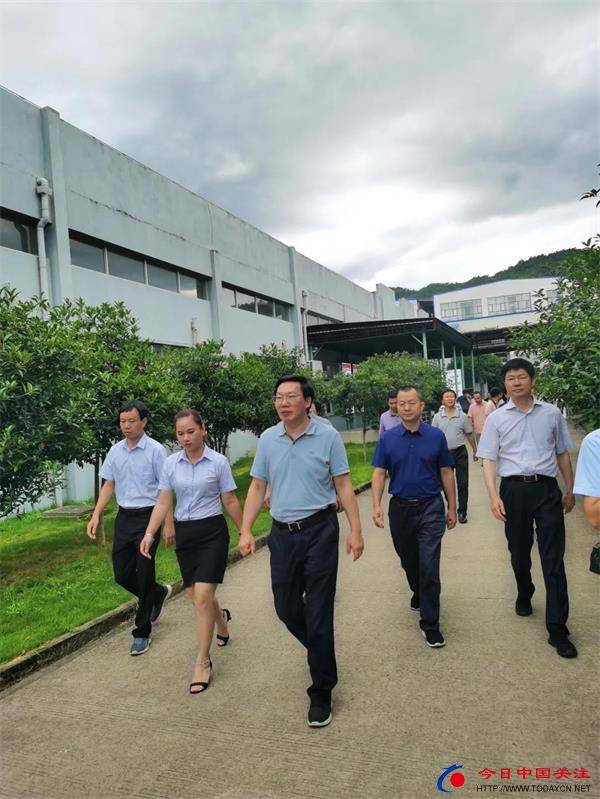 原创福建省人大常委会副主任檀云坤一行莅临元生泰视察指导