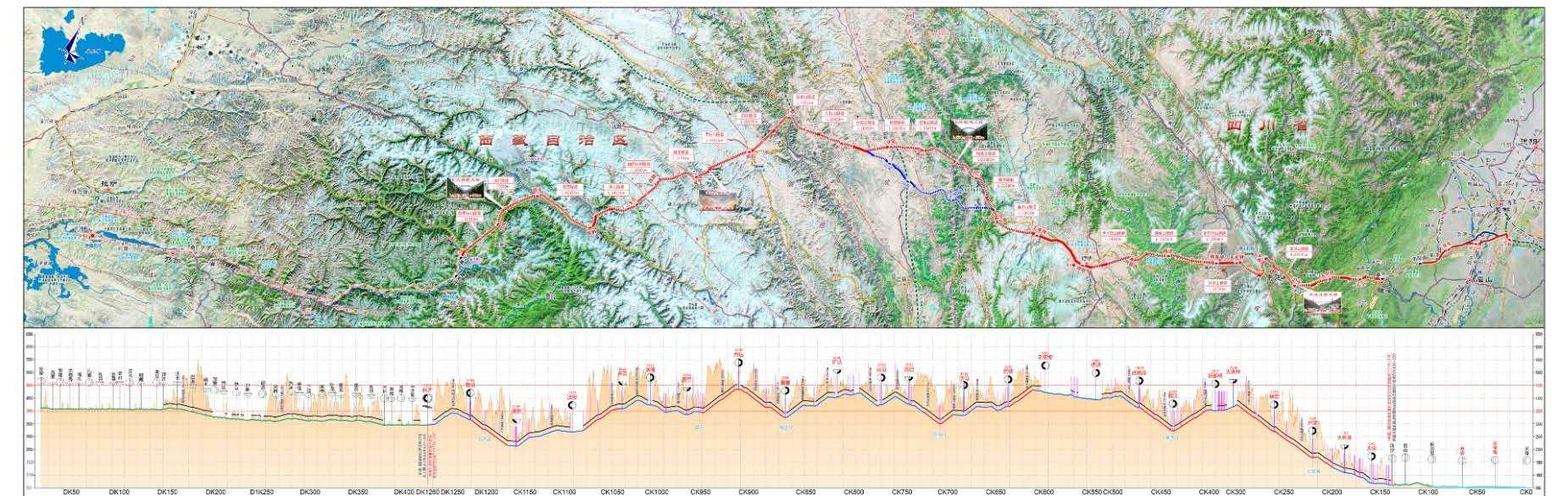 线路概况一,川藏铁路概述内容介
