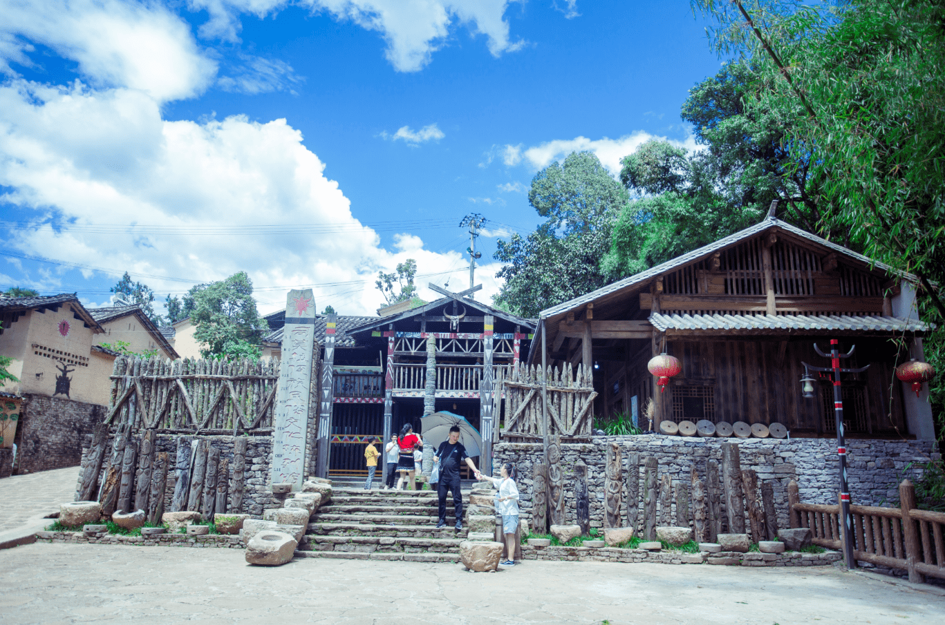 腾冲—神秘的佤族村寨司莫拉