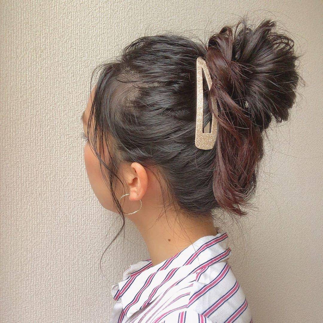 东京|三分钟快速搞定！夏天这么热，跟着东京女生绑上俏皮团子头