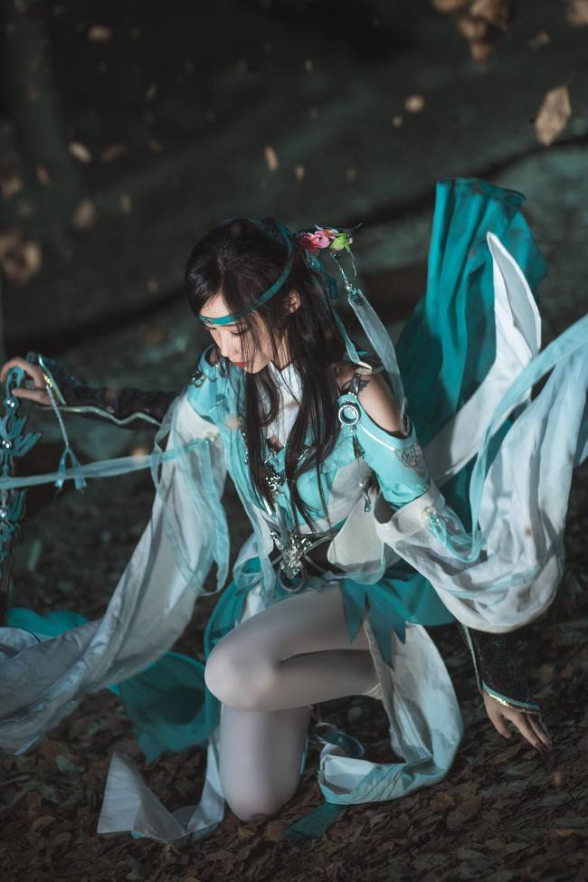 cos:剑三,雪河琴娘