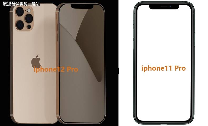 pro最新高清渲染图,图中可以看出,iphone12 pro整体外观延续了上代的