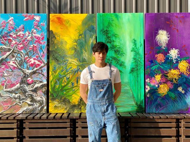 互动|原创艾伦晒新作小情侣再互动，陈乔恩盛赞其才华，不忘自称缪斯女神