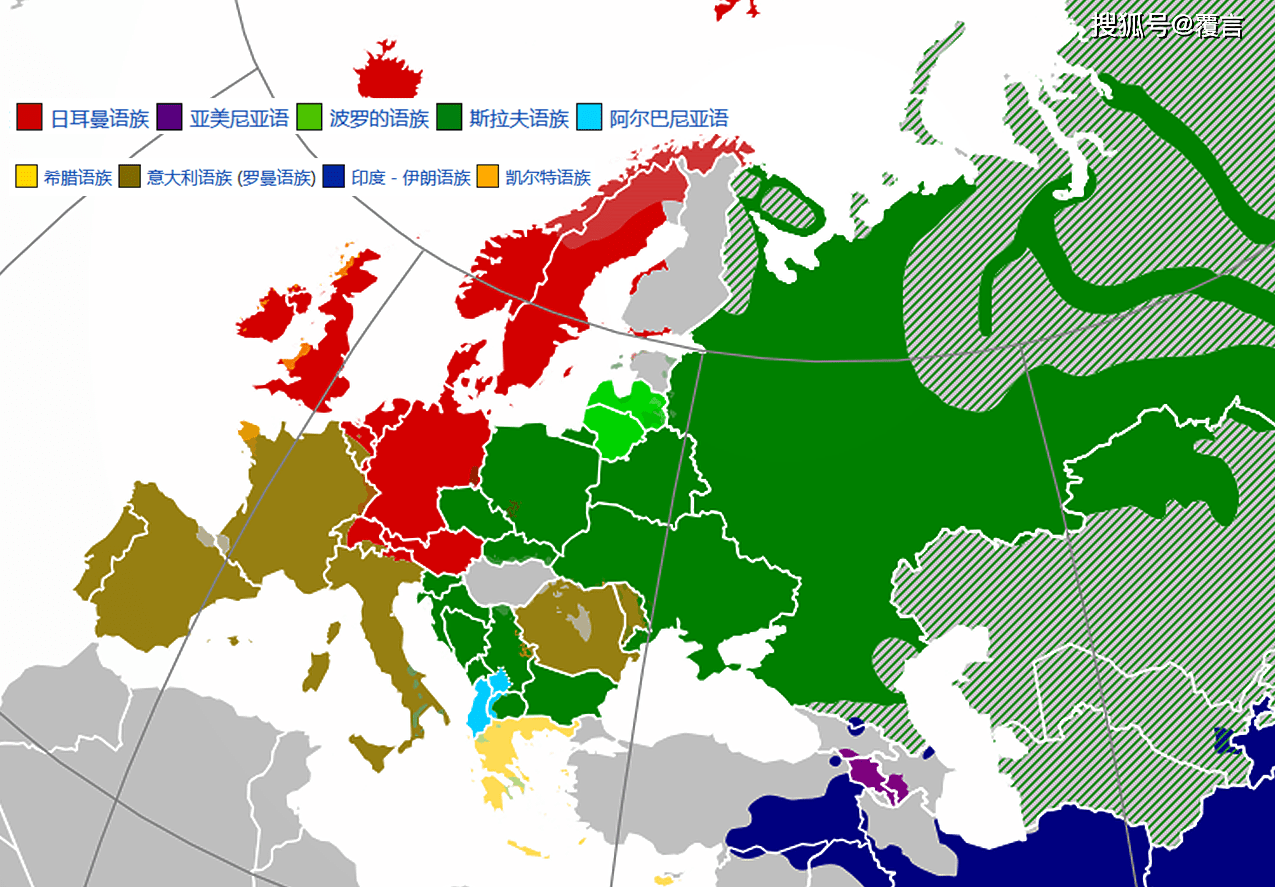 原创欧洲都是一些小国家，德语、法语是否属于英语的方言？