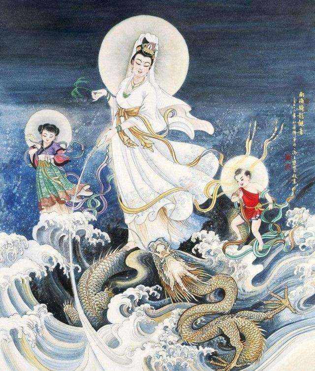 如来|难怪如来都不敢动观音，你看她的贴身侍从是谁？