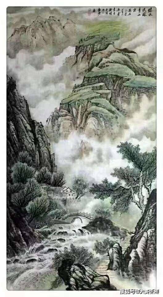 郑百重|【墨艺风采】樊国平写意山水画作品欣赏