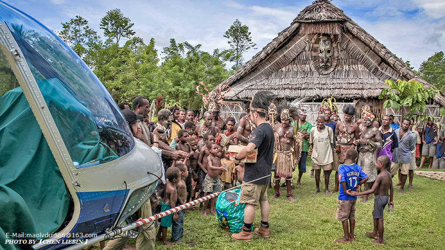 飞机的|巴布亚新几内亚游记-维外克-再见了朋友