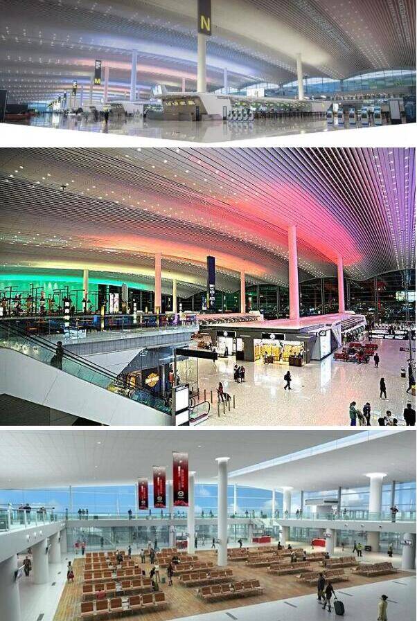 广州白云机场t3航站楼"小蛮腰"设计刷屏了 奥松电子助力白云机场建设