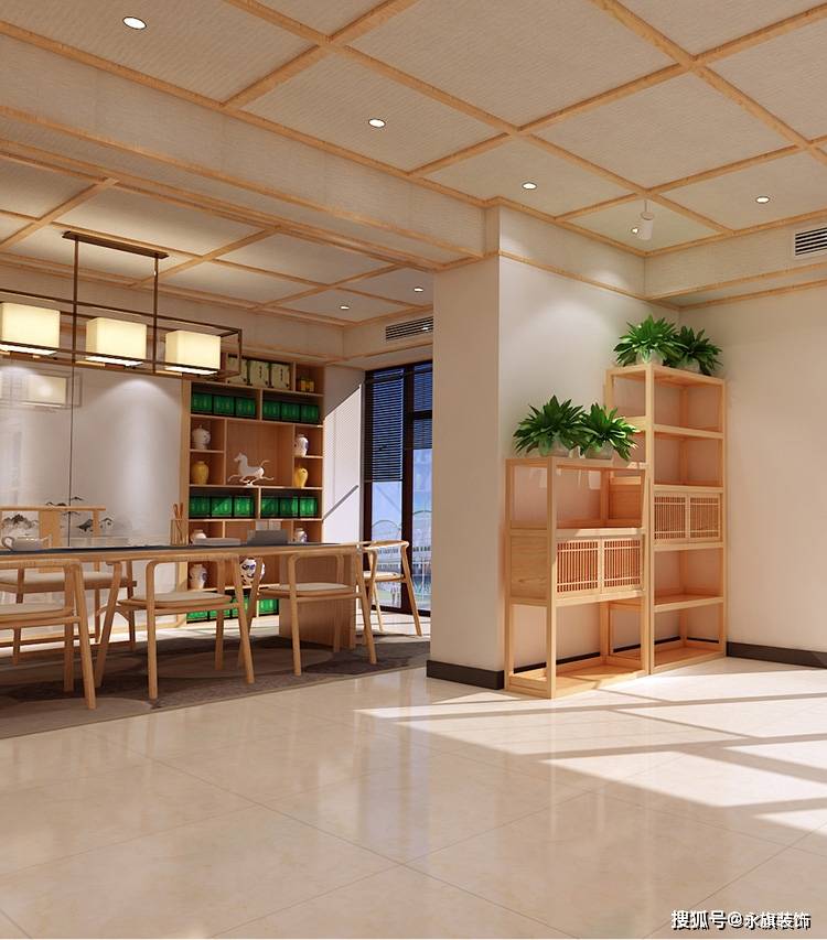 郑州茶叶店装修公司—茶叶店设计案例效果图赏析