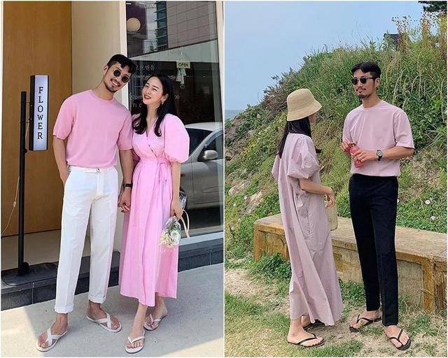 白衣|张嘉倪拍大片太酸了!和富二代老公穿白衣秀恩爱,高颜值夫妇赢了