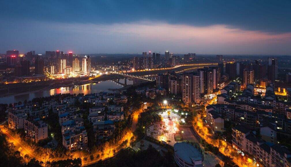 重庆的夜景不止有洪崖洞,合川,忠县,奉节等区县的夜景