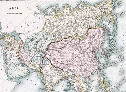 库页岛地图有人说库页岛不属于清朝是这样吗美英德3国的地图说明一切