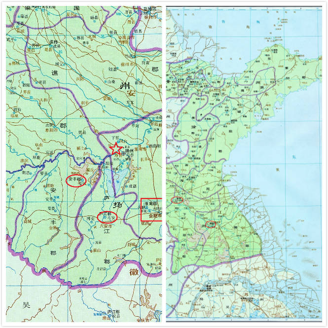 三国时期各大战区实力地图