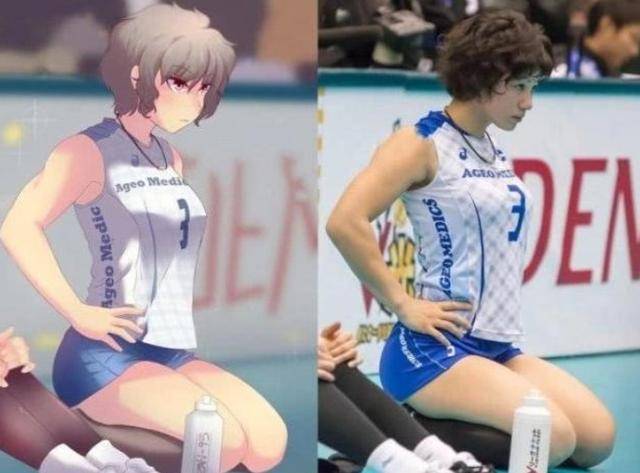 二次元|打破次元壁,运动员身材很惊艳,羊村地图怪不得这么眼熟