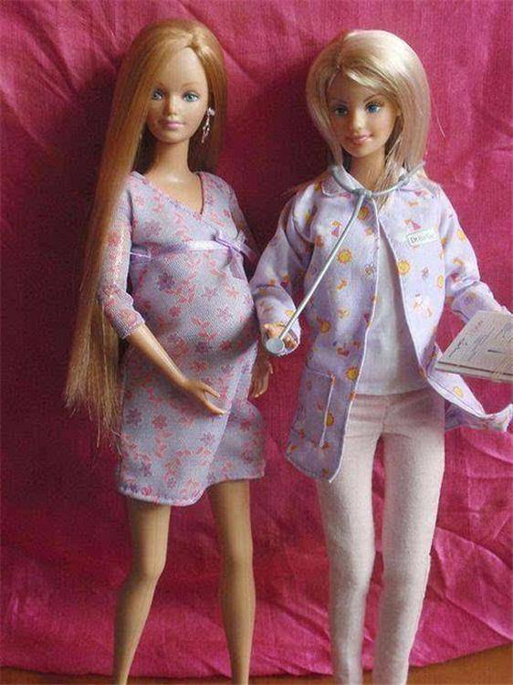 孩子的玩具能有多高级芭比娃娃能生孩子网友的评论亮了