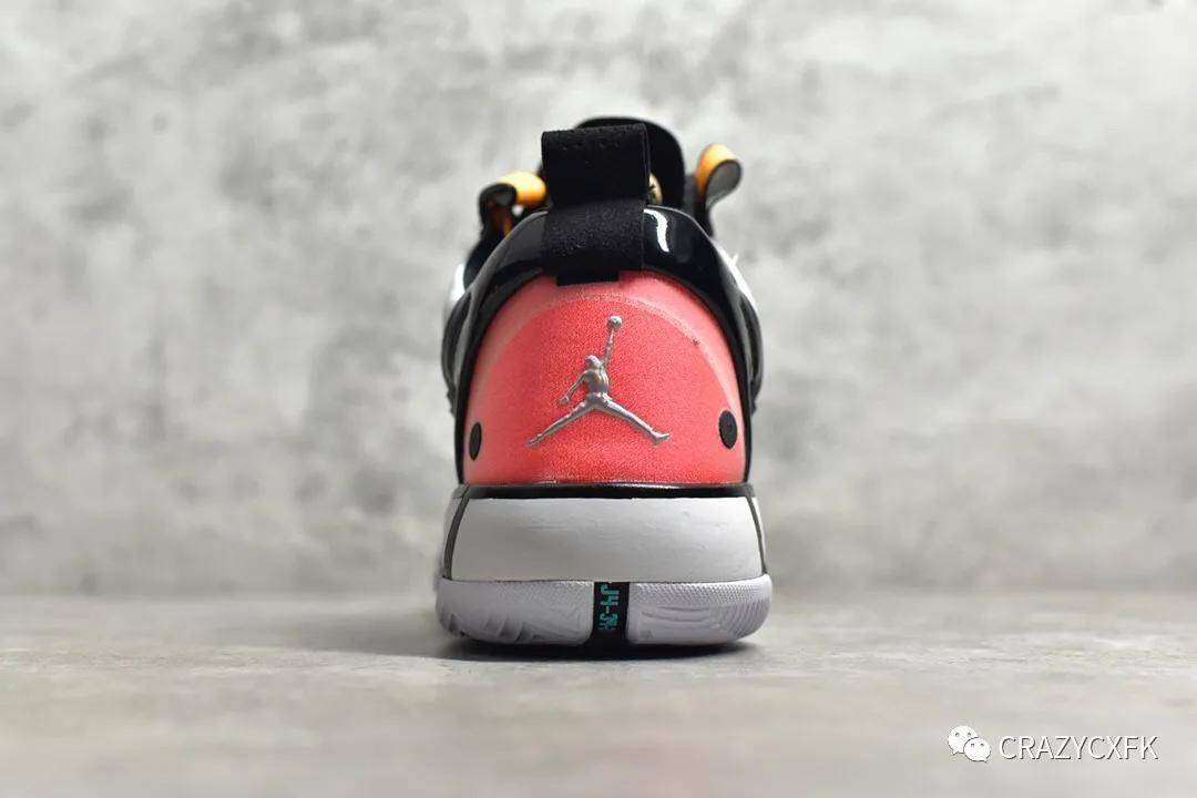 aj34 郭艾伦 air jordan 糖果色概念轻量化球鞋 cz7748-100