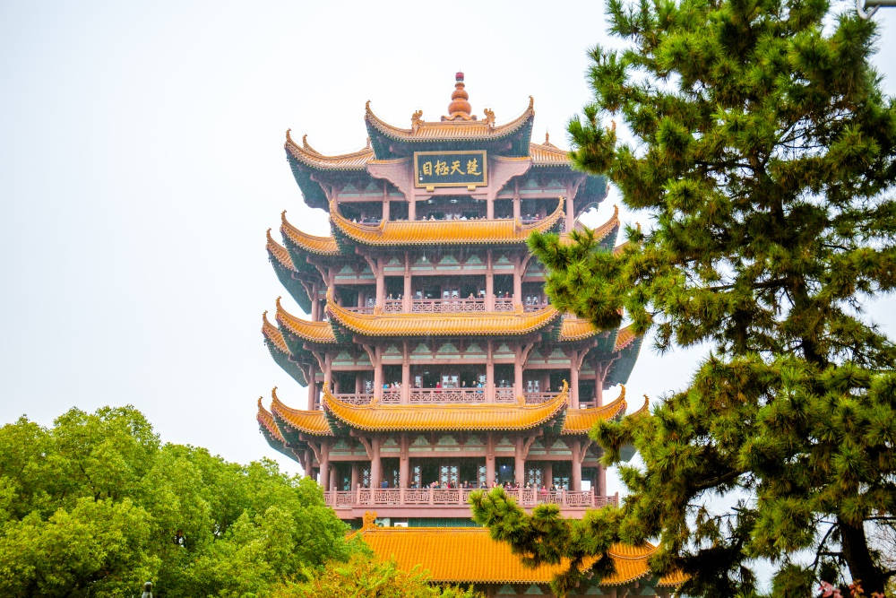 市里|武汉黄鹤楼：天下江山第一楼，繁华街市里的人间烟火