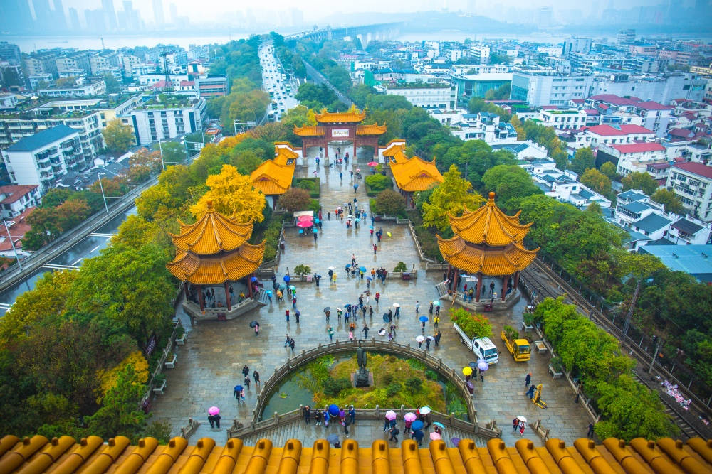 市里|武汉黄鹤楼：天下江山第一楼，繁华街市里的人间烟火