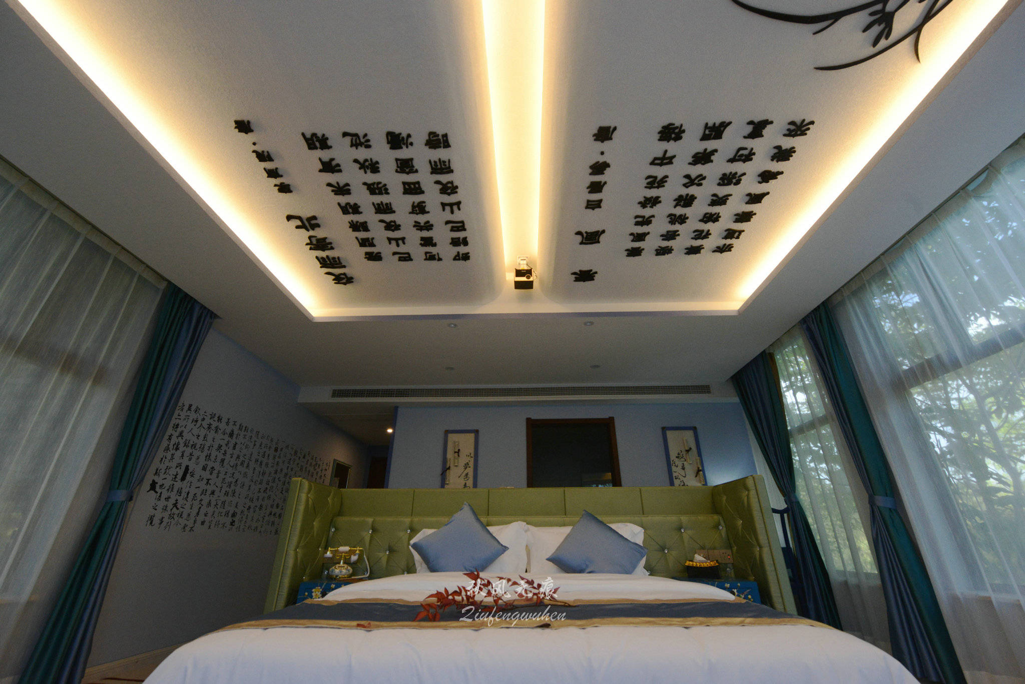 山水(|看山望水，心怡田园，周至水街爱在路上感味清新与文化