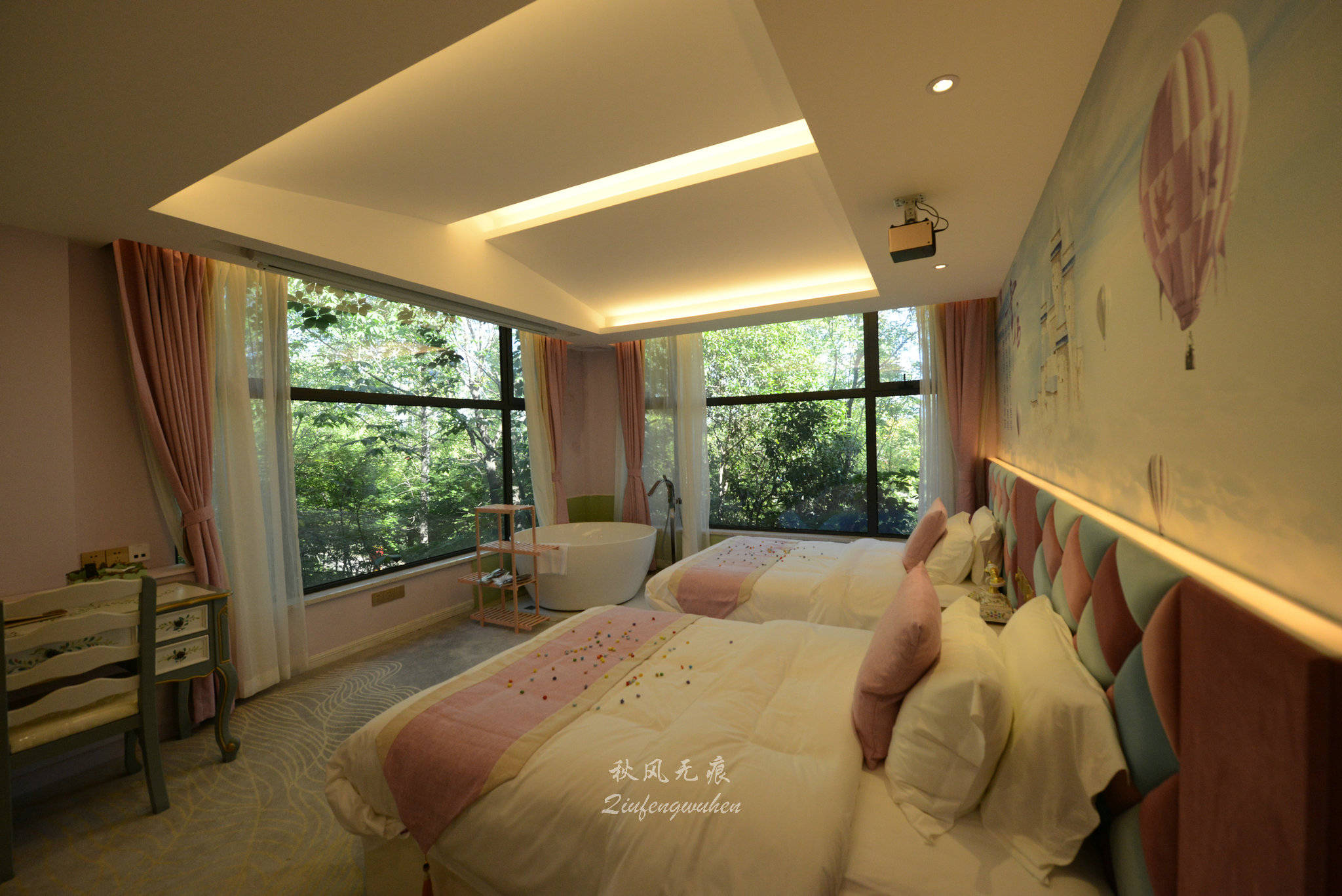 山水(|看山望水，心怡田园，周至水街爱在路上感味清新与文化