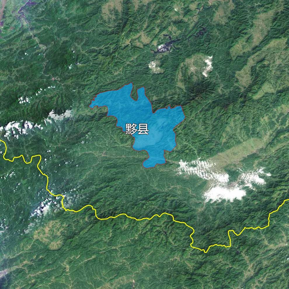 9张地形图,快速了解安徽省黄山各市辖区县