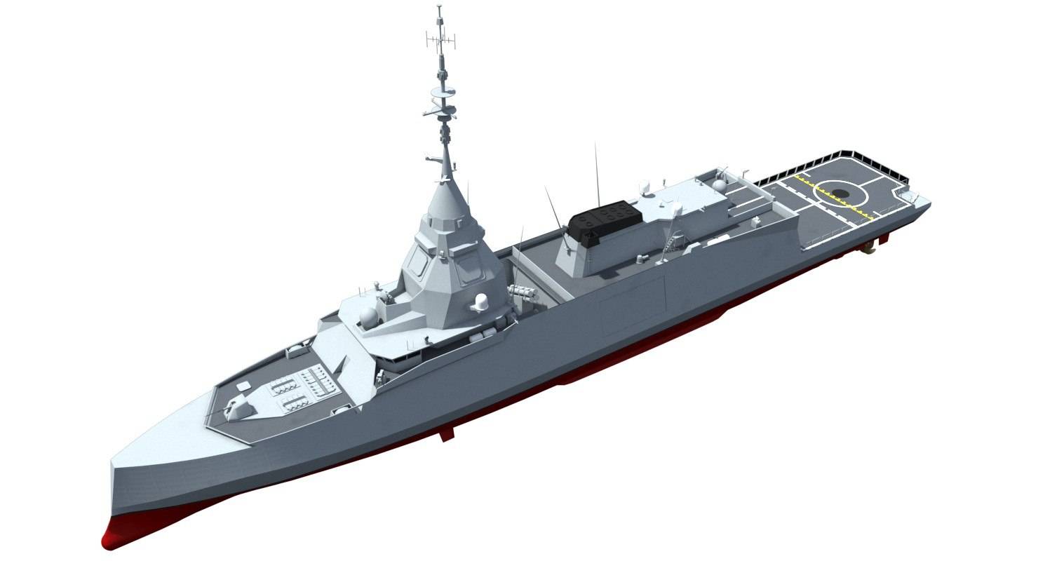 去年10月,法国海军订购的5艘fdi护卫舰,也就是原来的fti"巨浪"护卫舰