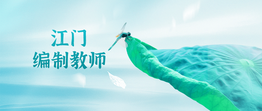 消息资讯|江门编制教师233人！大专起报！各行业都有！